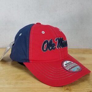 NEW Zephyr Mississippi Ole Miss Rebels Women's Hat/Cap OS NCAA college football